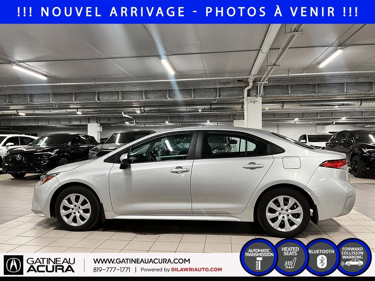 2022 Toyota Corolla LE Silver Gatineau - photo #7
