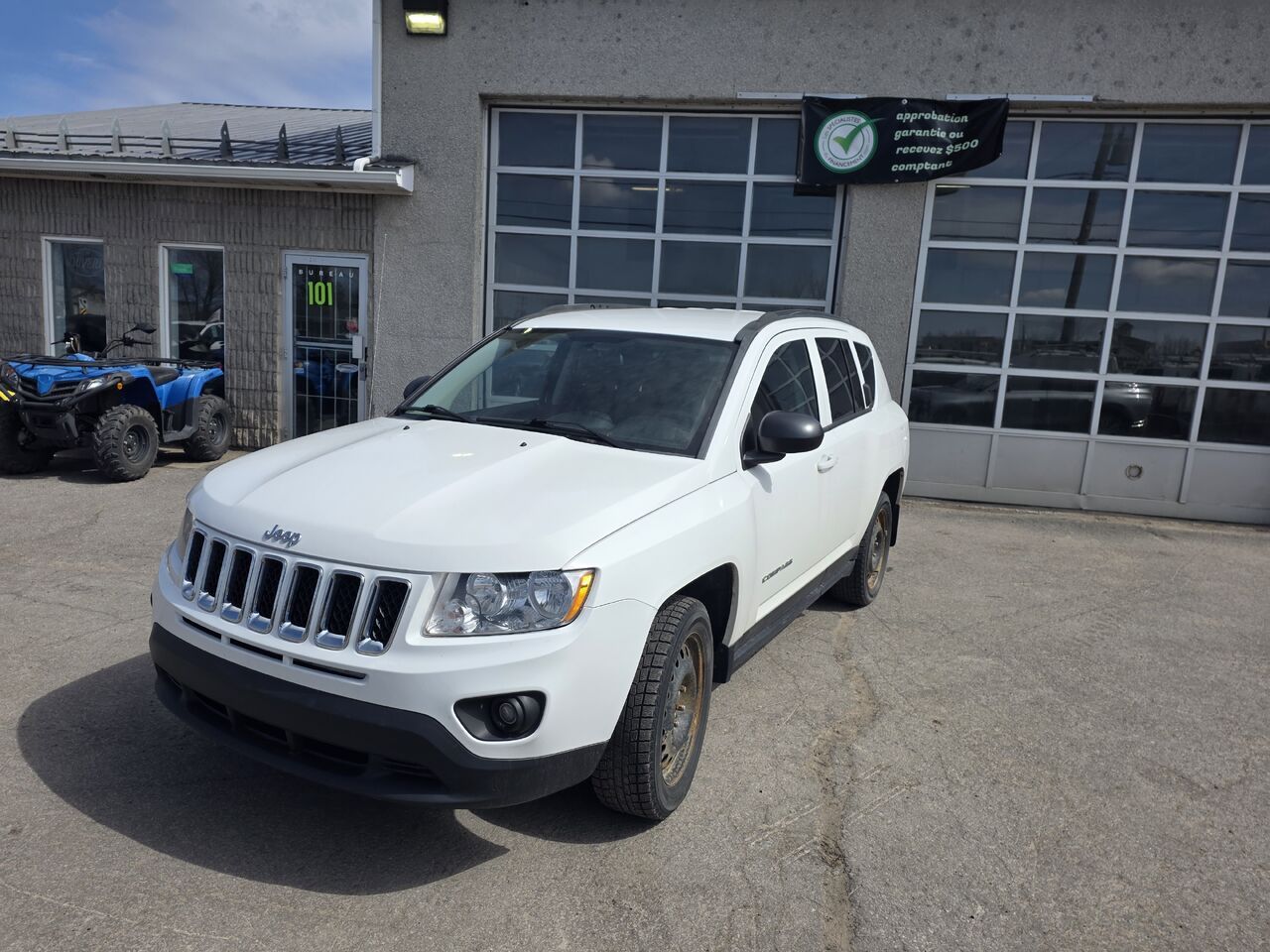 White 2012 Jeep Compass SUV / Crossover Four-Wheel Drive Automatic
