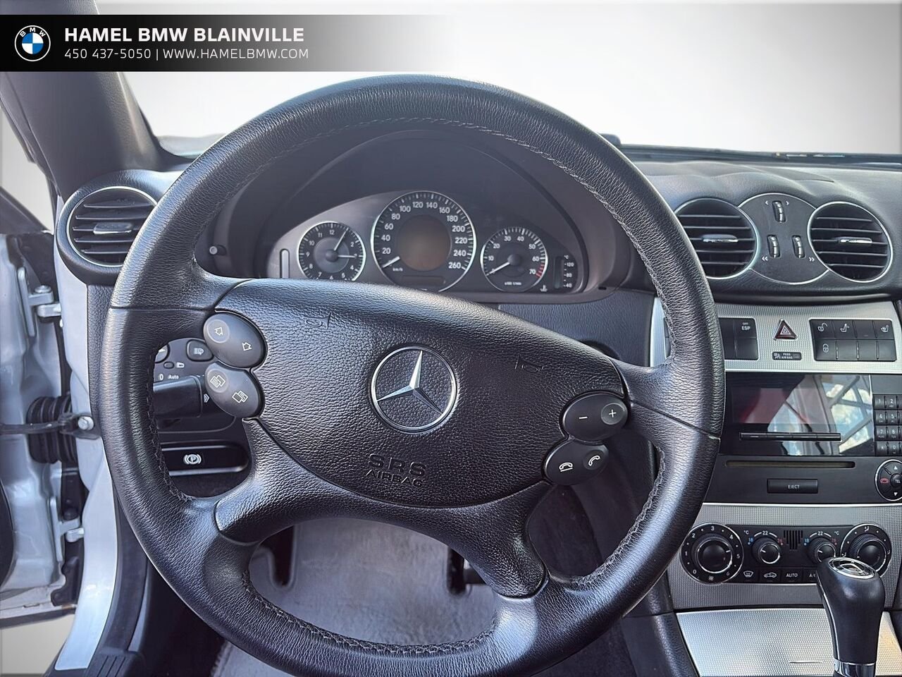 2007 Mercedes-Benz Classe-CLK 2 portes Cabriolet, 3,5 L Silver Blainville - photo #14