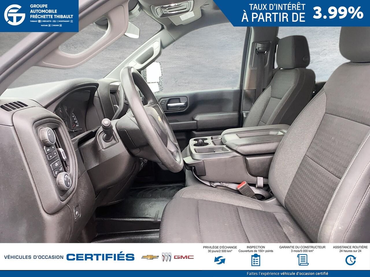 2024 Chevrolet Silverado 2500HD WT cabine multiplace 4RM 172 po White Montmagny - photo #7