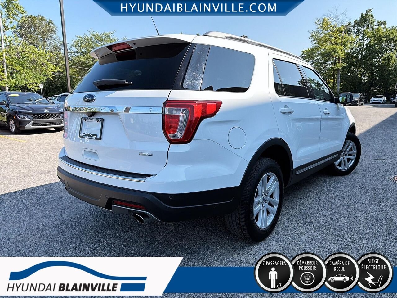 2018 Ford Explorer White Blainville - photo #3