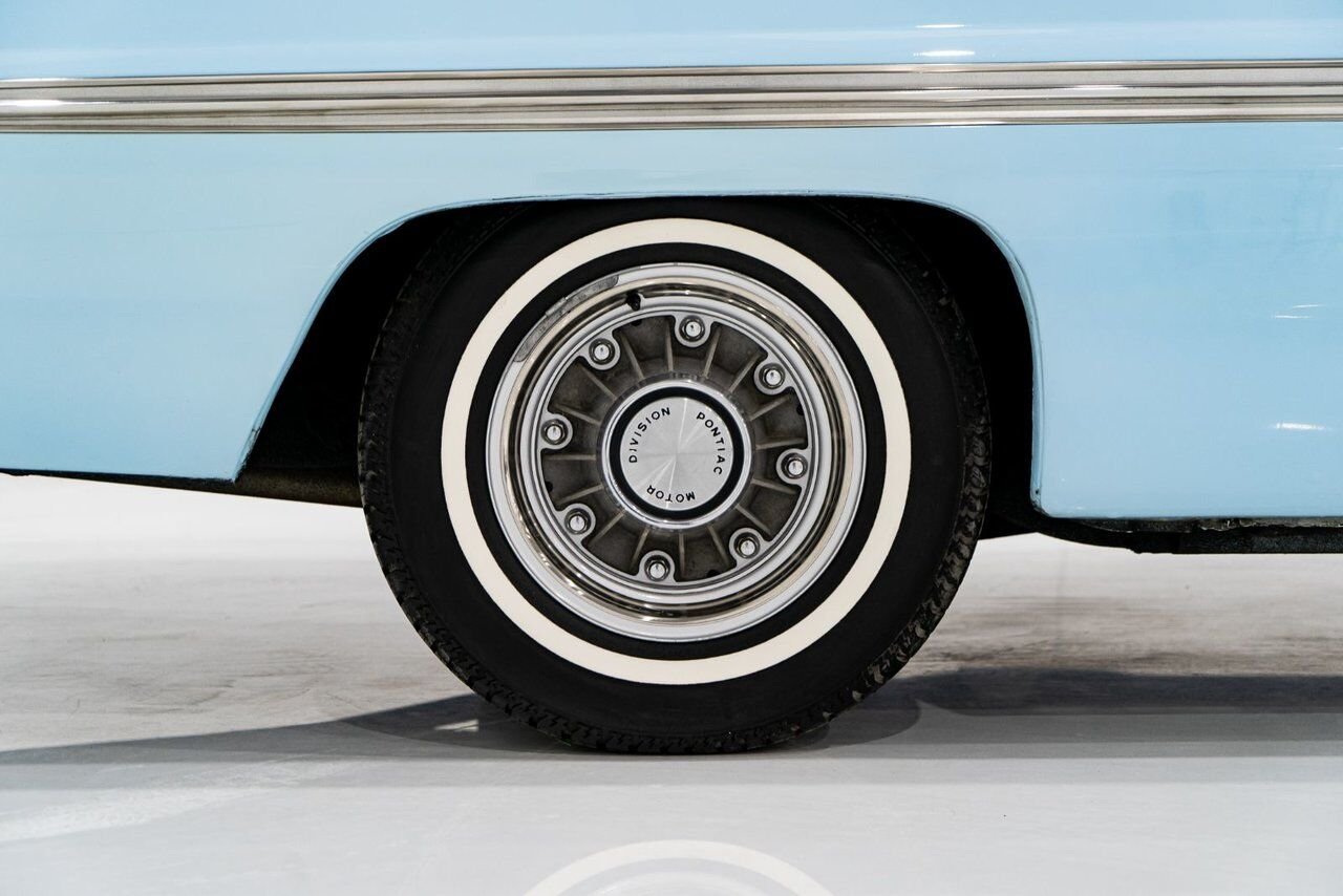 Pontiac Bonneville **PRIX EN USD**C8 Suffix 389cu.in. TriPower 4 Speed 1961 Bleu Montréal - photo #45