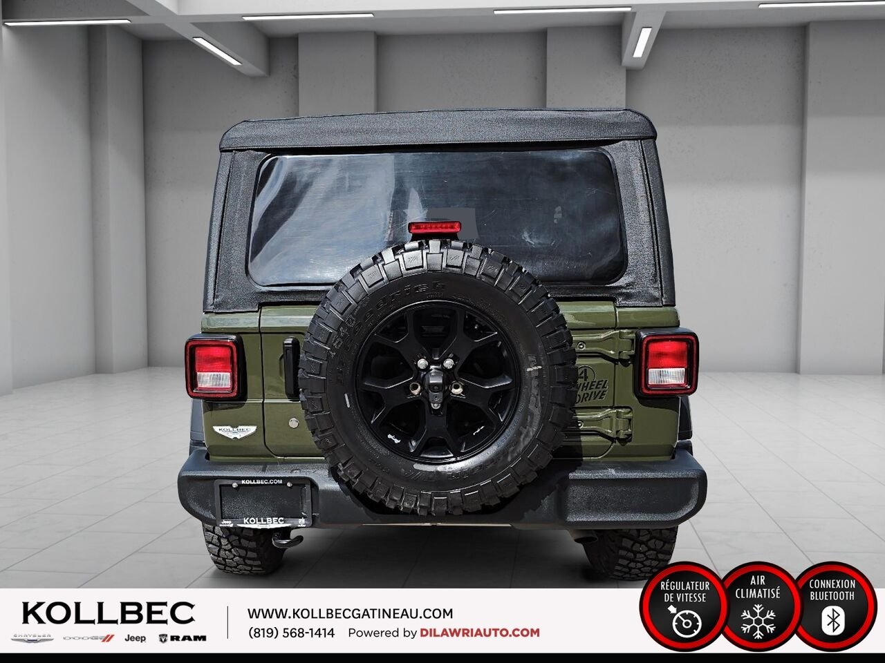 2023 JEEP WRANGLER Willys Sport 4x4 Green Ottawa & Gatineau - photo #14