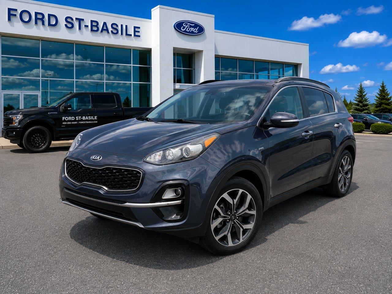 2020 Kia Sportage Blue Saint-Basile-le-Grand - photo #0