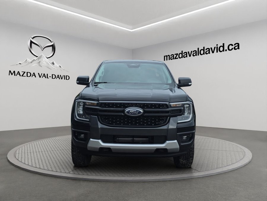 Ford Ranger XLT cabine SuperCrew 4RM caisse de 5 pi 2024 Noir