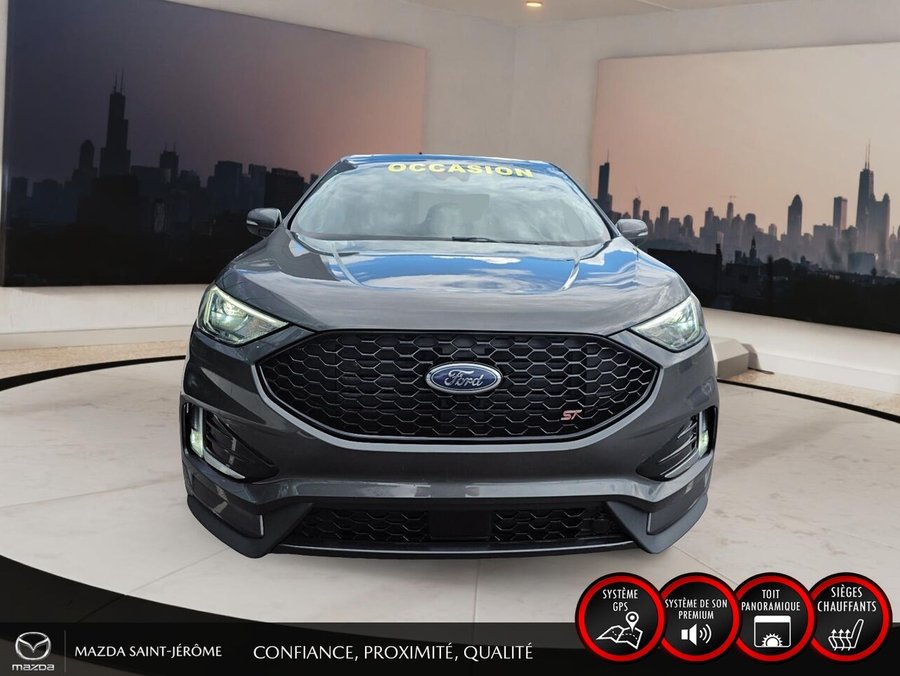Ford Edge ST | TOIT PANO | AWD | CUIR | 2020 Gris