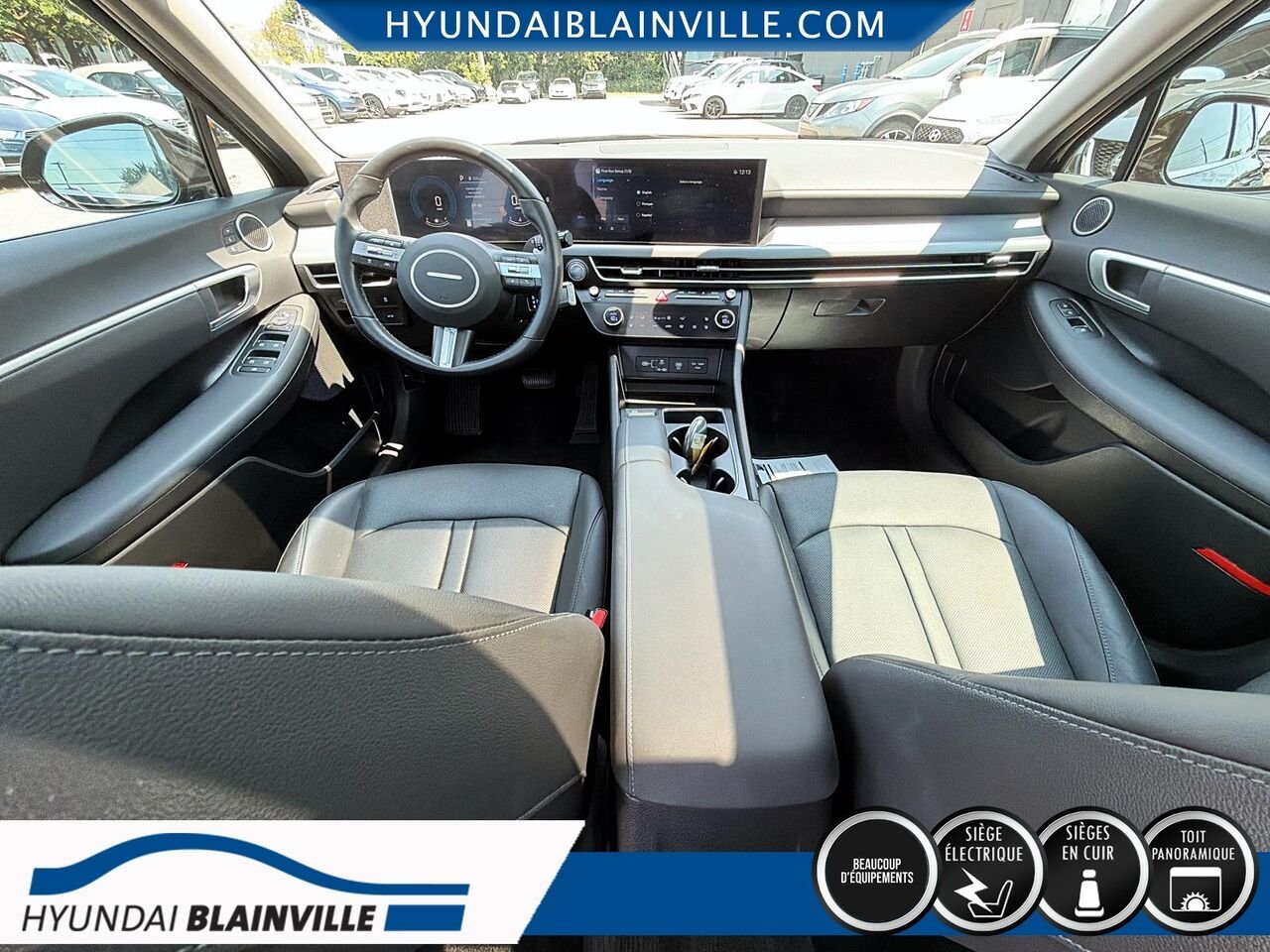 2025 Hyundai Sonata Black Blainville - photo #21