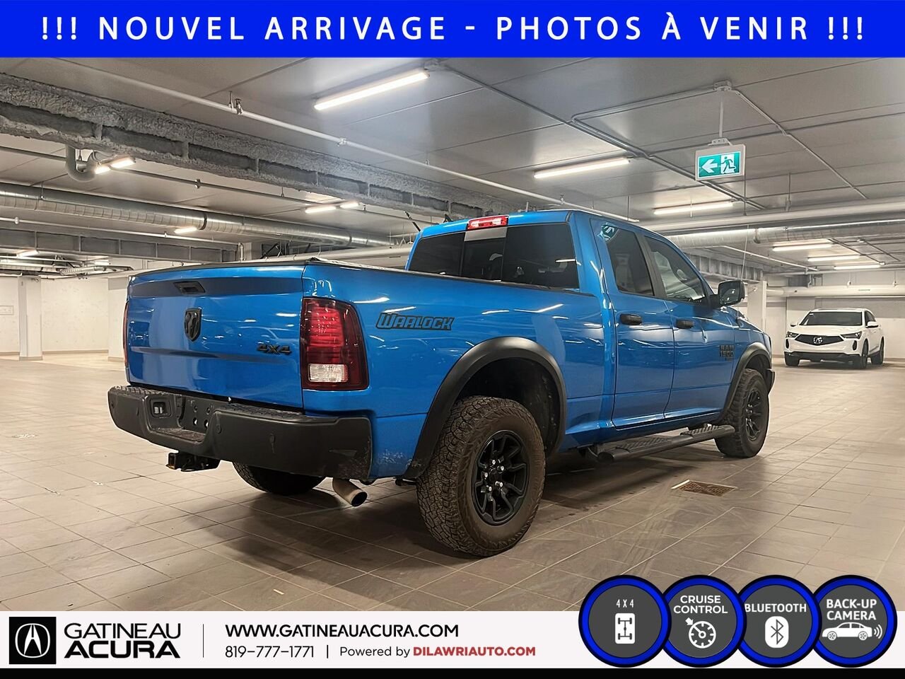 2021 Ram 1500 Classic Warlock Quad Cab 4x4 Blue Ottawa & Gatineau - photo #4