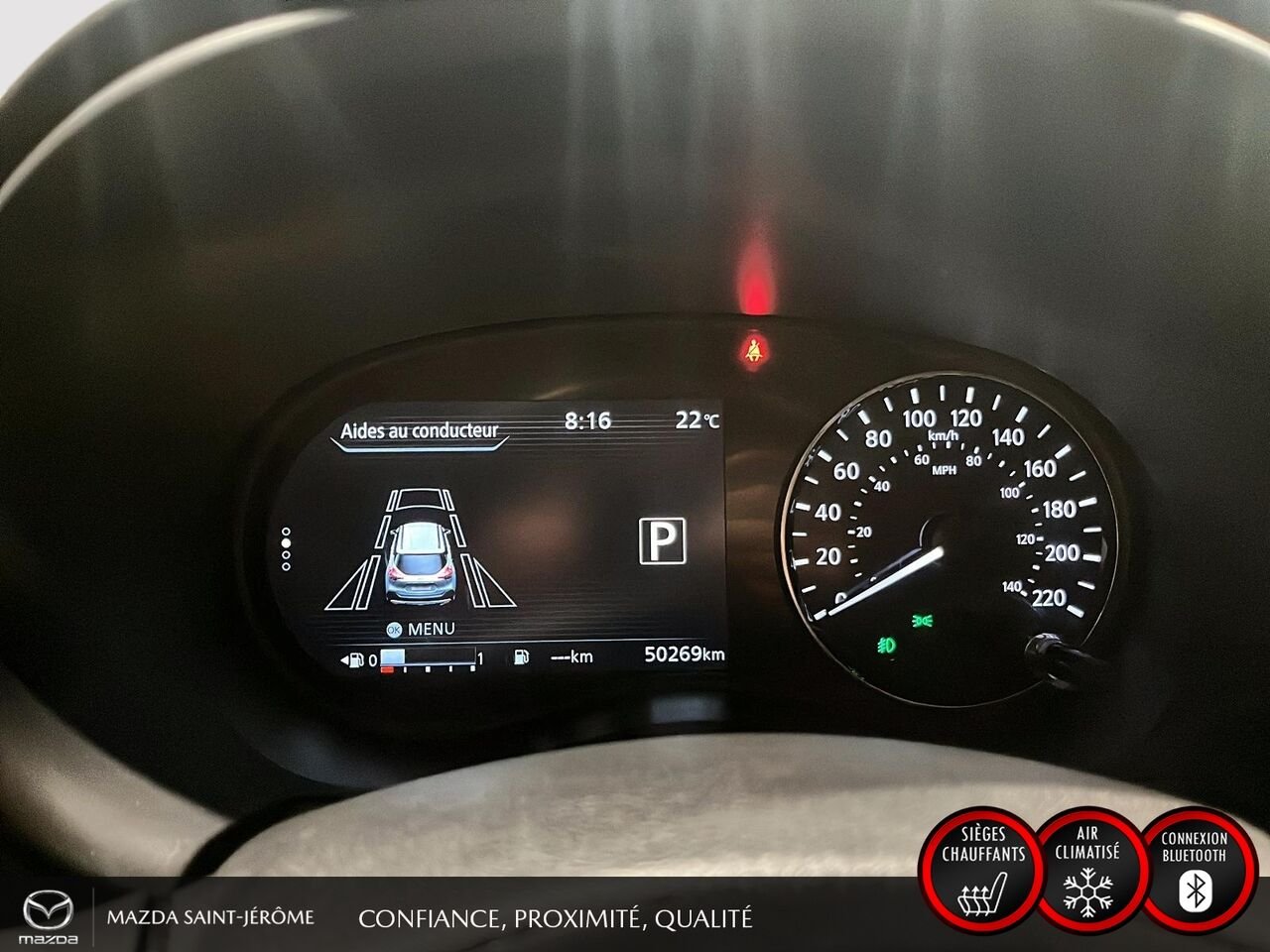 Nissan Kicks SR | DÉMARREUR À DISTANCE | AIDE AU STATIONNEMENT | MAGS NOIR 2023 Gris Saint-Jérôme - photo #16