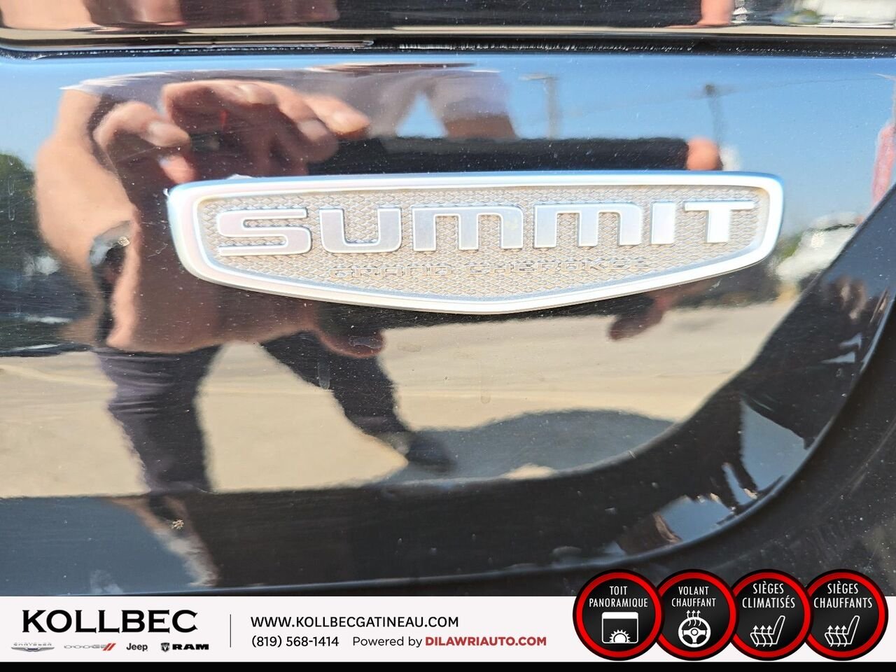 2023 JEEP GRAND CHEROKEE Summit Reserve 4x4 Black Ottawa & Gatineau - photo #16