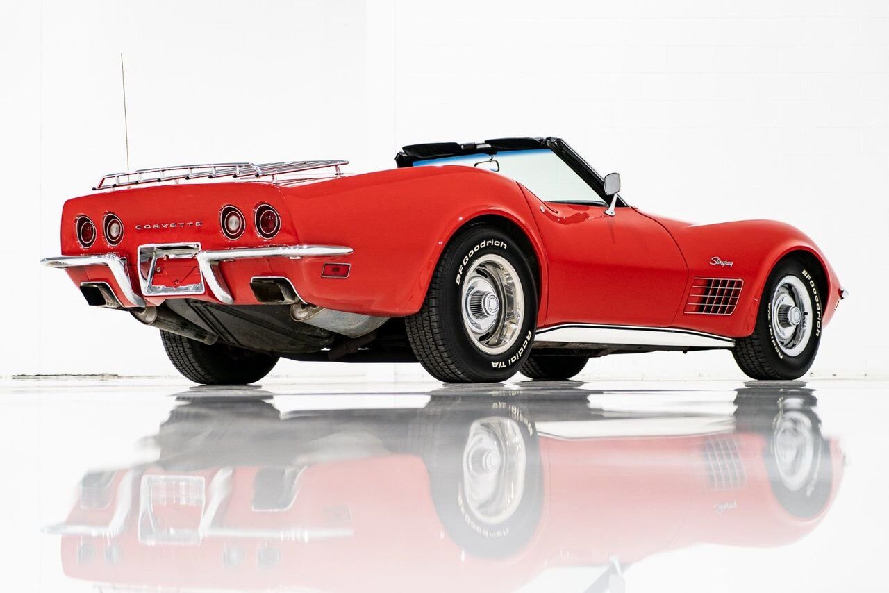 Chevrolet Corvette *PRIX EN USD* Matching# LT1 350/330HP 1971 Rouge Montréal - photo #26