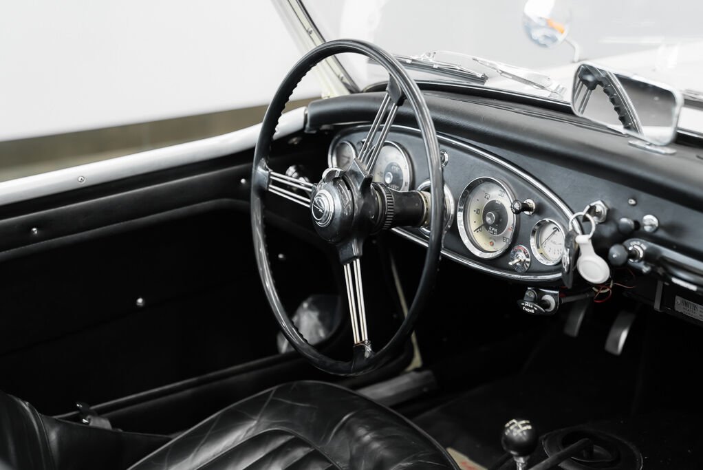 1961 Austin Healey BN7 Mrk 1 White Montreal - photo #14