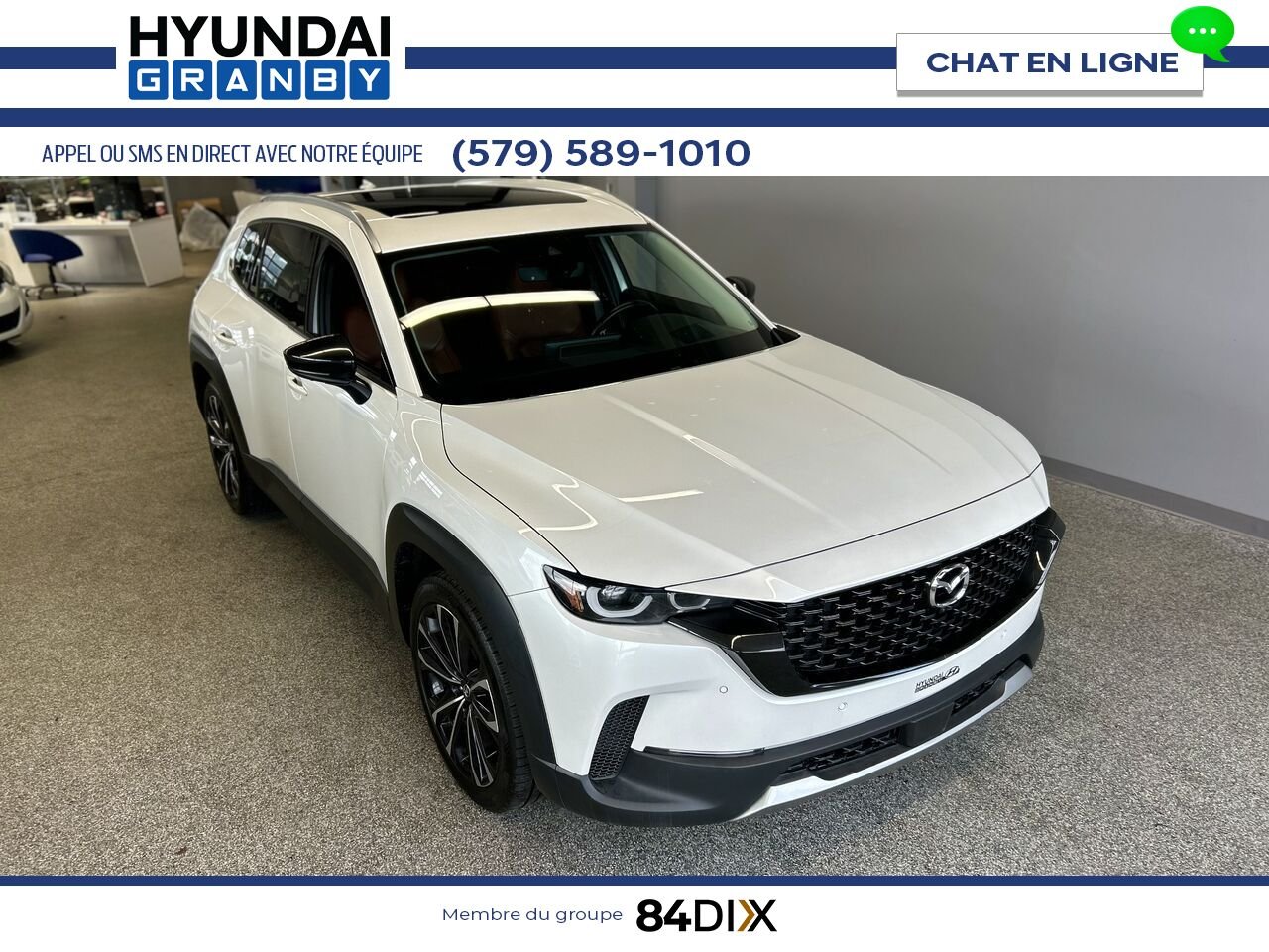 Mazda CX-50 2023 Blanc Granby - photo #1