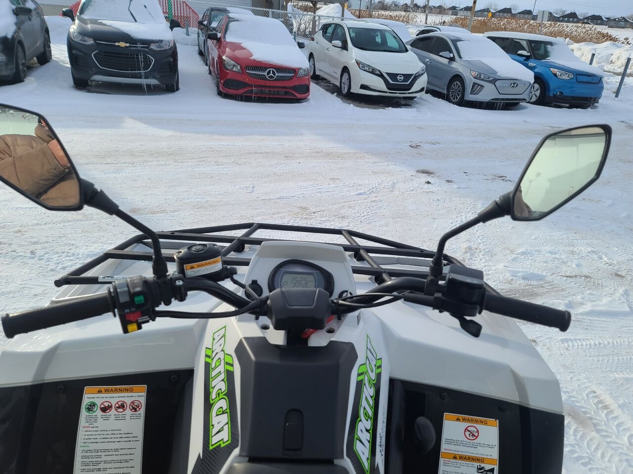 2023 Artic Cat Alterra 600 White  - photo #10