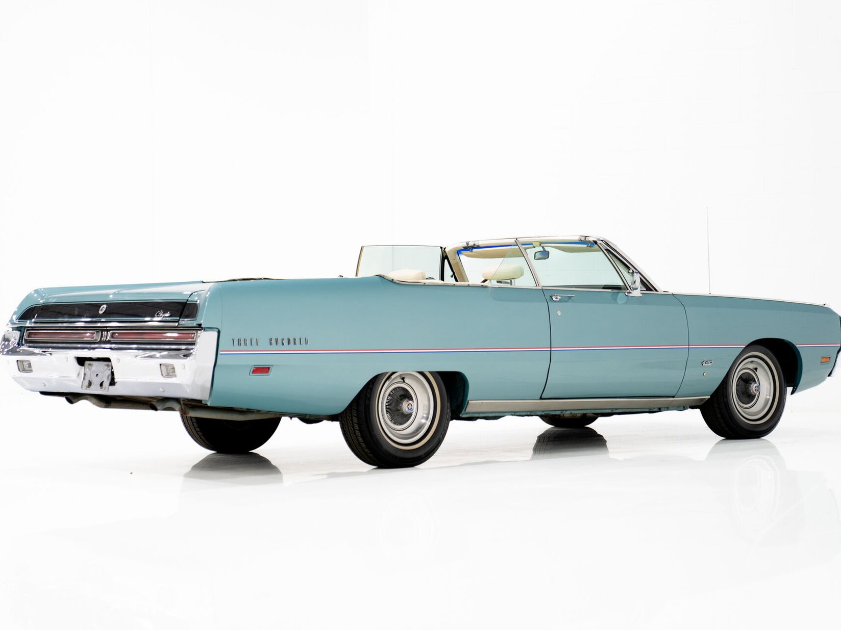 Chrysler 300 1969 Bleu Montréal - photo #34