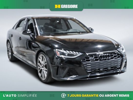 Audi A4 2022 2022 Noir
