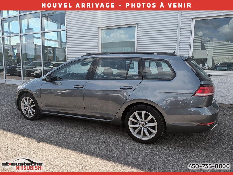 Volkswagen Golf SportWagen Comfortline 4MOTION avec boîte manuelle-CUIR-TOIT PANORAMIQUE-BLUETOOTH 2018 Gris