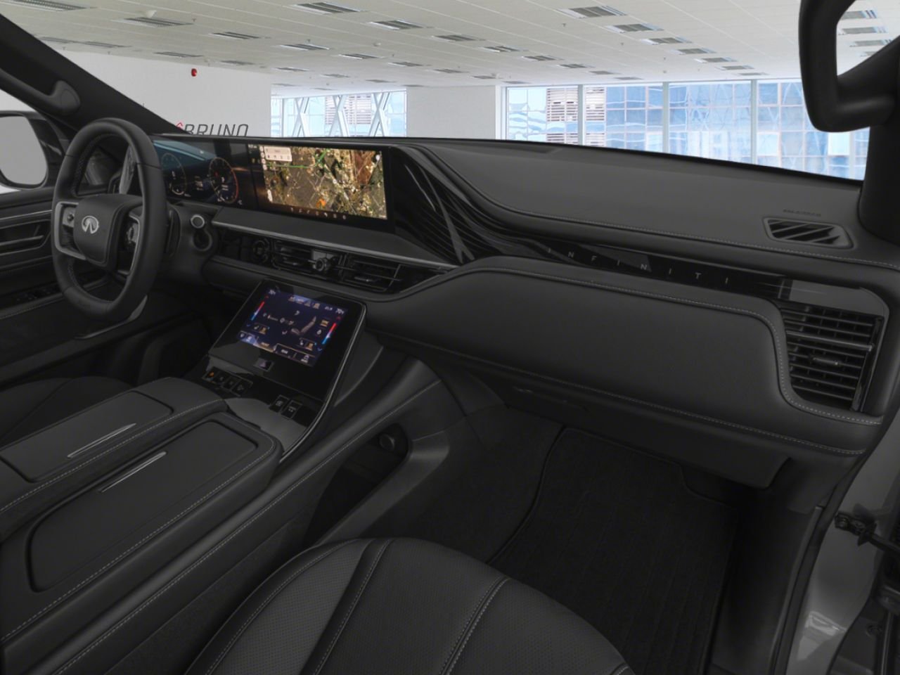 2027 INFINITI QX80 Radiant White TriCoat Pearl Saint-Basile-le-Grand - photo #12