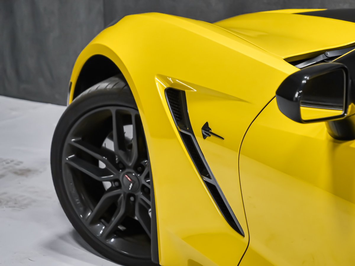 Chevrolet Corvette Z51 2LT 2019 Jaune Montréal - photo #11