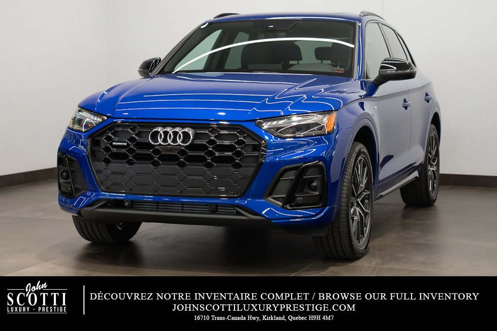 Audi Q5 Technik 45 TFSI quattro / Very LOW KM 2023 Bleu Kirkland - photo #0