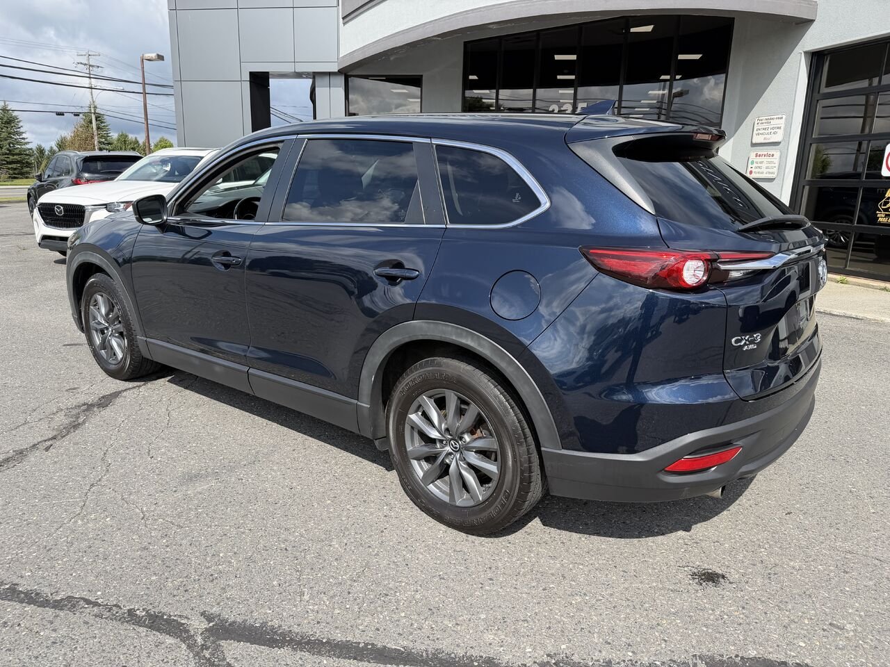 Mazda CX-9 2021 Bleu Lac Mégantic - photo #2
