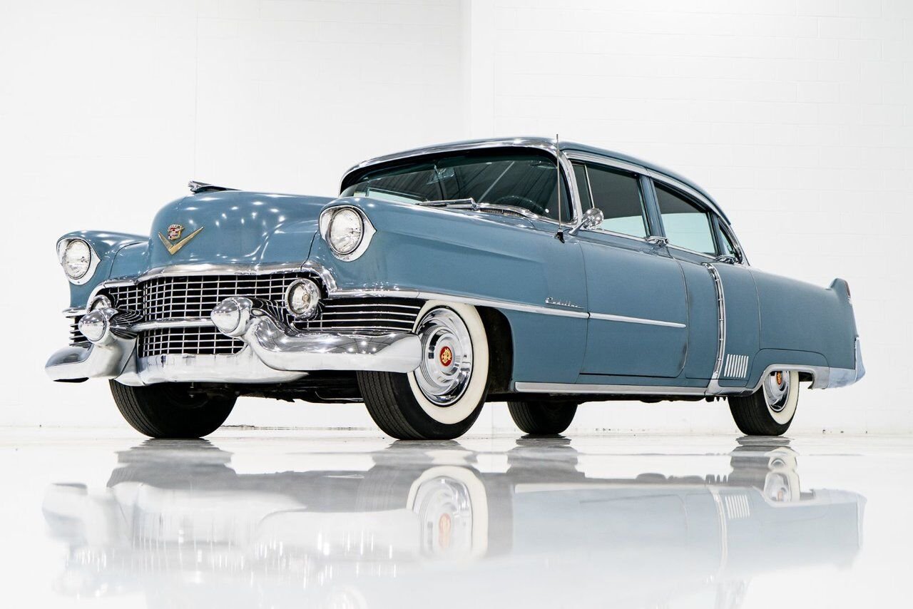 1954 Cadillac Fleetwood Unrestored fully original survivor **PRICE IN USD** Blue Montreal - photo #30