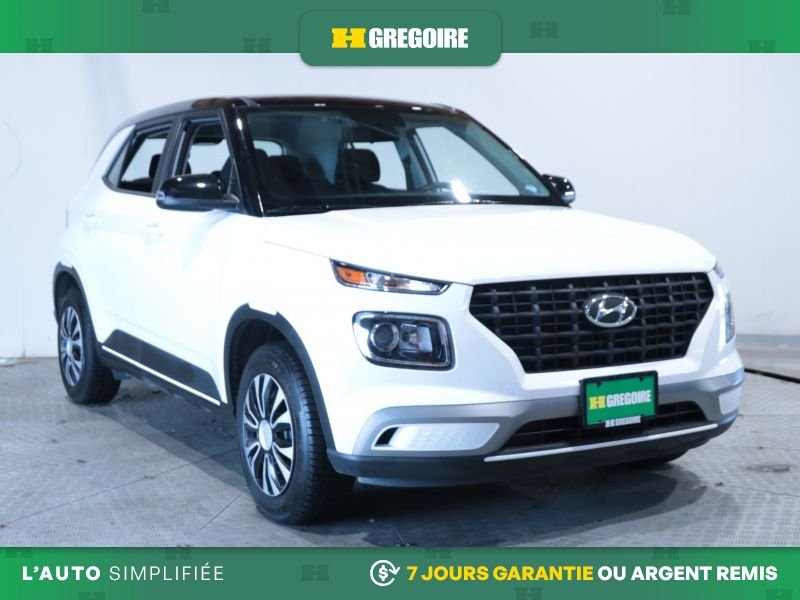 Hyundai Venue 821097 | Essential AUTO AC GR ELEC CAM RECULE BLUETOOTH 2022 Blanc Laval - photo #0