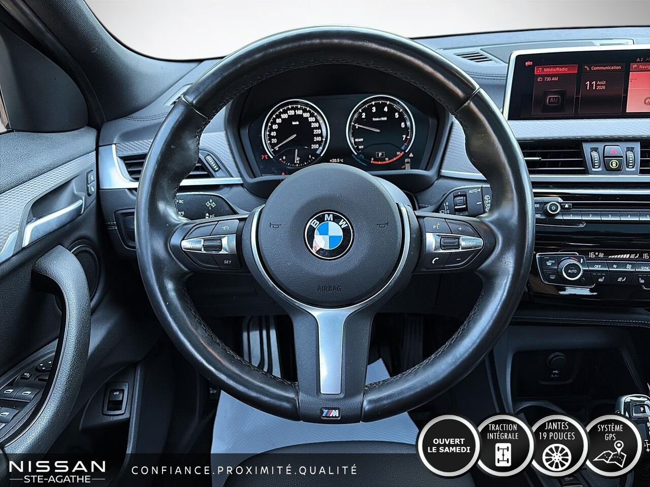 BMW X2 xDrive28i coupé pour activités sportives/CUIR| TOIT| CARPLAY 2020 Bleu Saint-Jérôme - photo #9