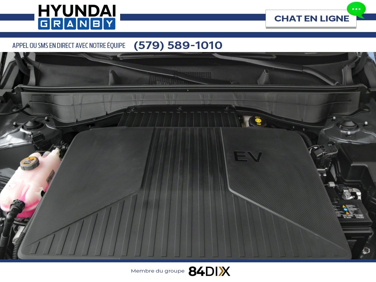 HYUNDAI Kona électrique 2026 Gris écotronique mat Granby - photo #4