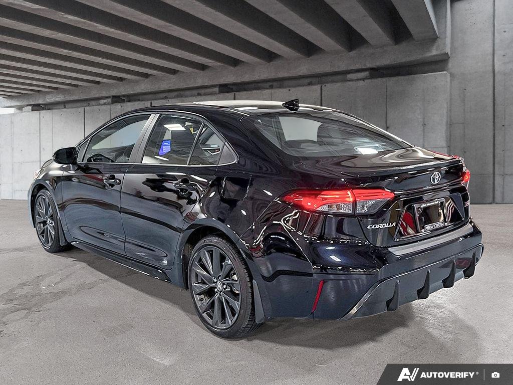 2025 Toyota Corolla 2601299A | XSE Midnight Black Metallic Edmonton - photo #3