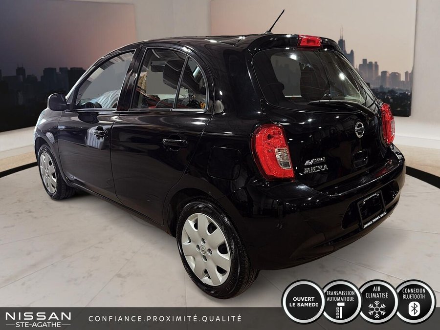 Nissan Micra SV | AUTOMATIQUE | CLIMATISATION | JAMAIS ACCIDENTÉ 2017 Noir