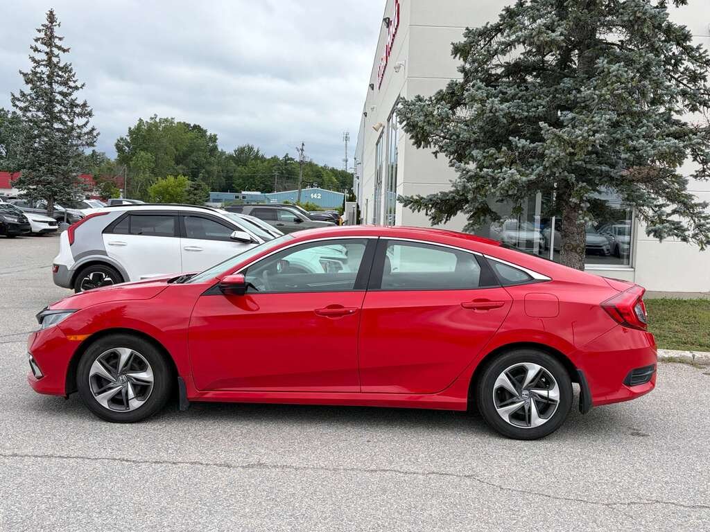 2019 Honda Civic LX Red Gatineau - photo #2