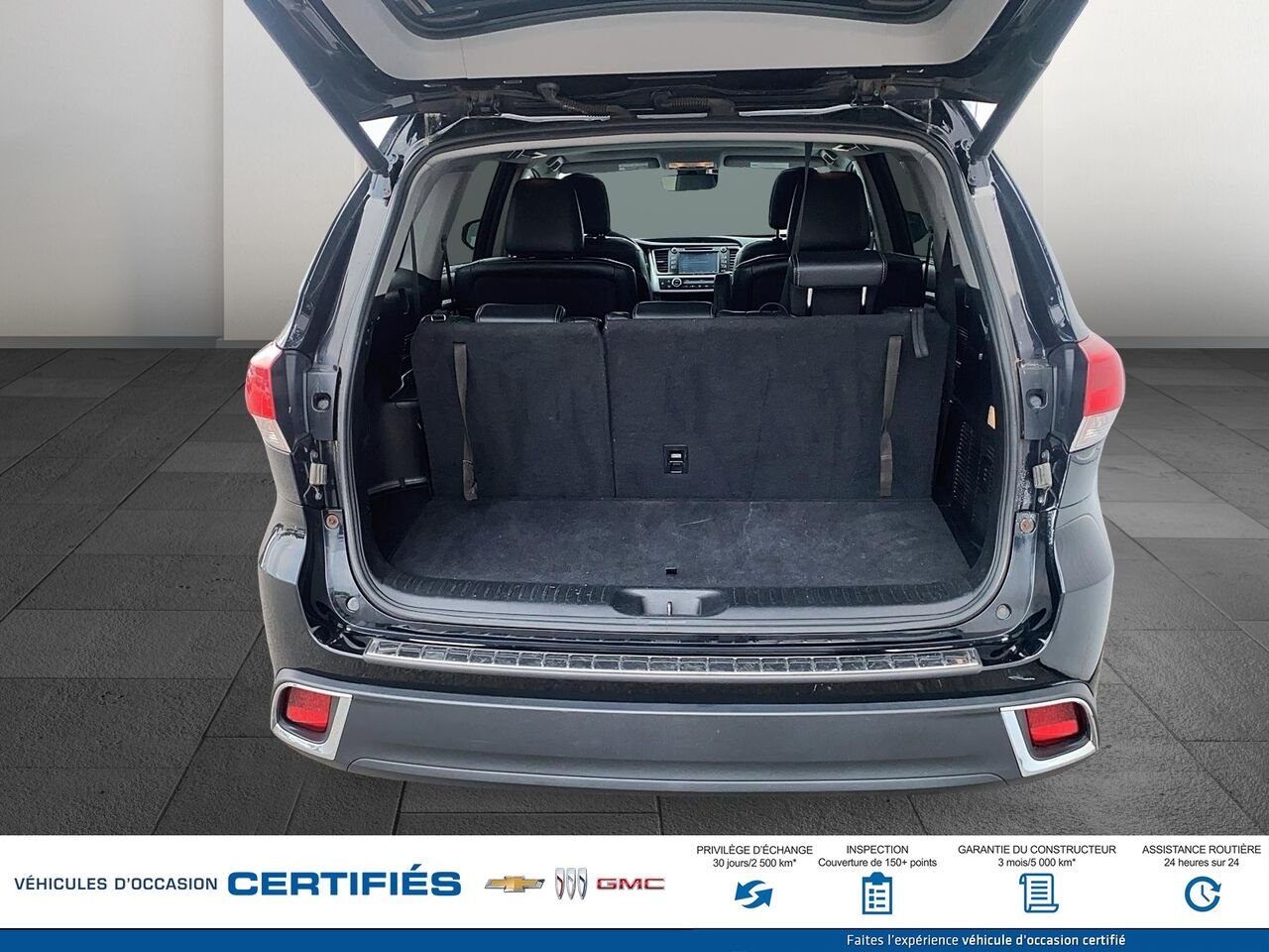 TOYOTA HIGHLANDER SE/XLE Traction intégrale 4 portes XLE 2017 Noir Montmagny - photo #5