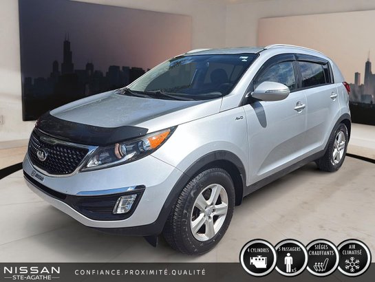 2016 Kia Sportage LX| AWD|BANC CHAUFFANT Silver