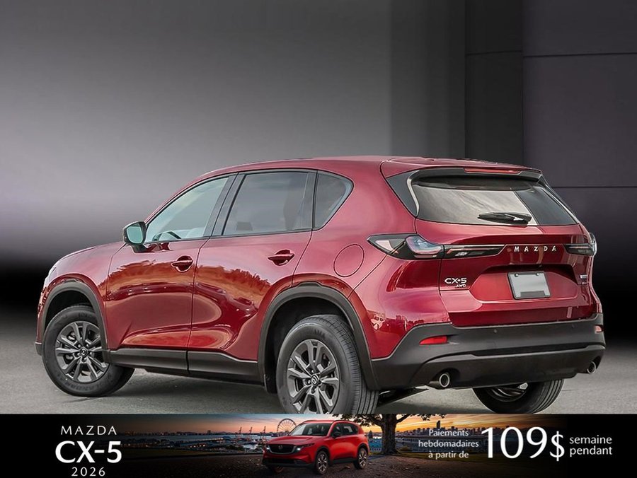 2026 Mazda CX-5 2026 Soul Red Crystal Metallic