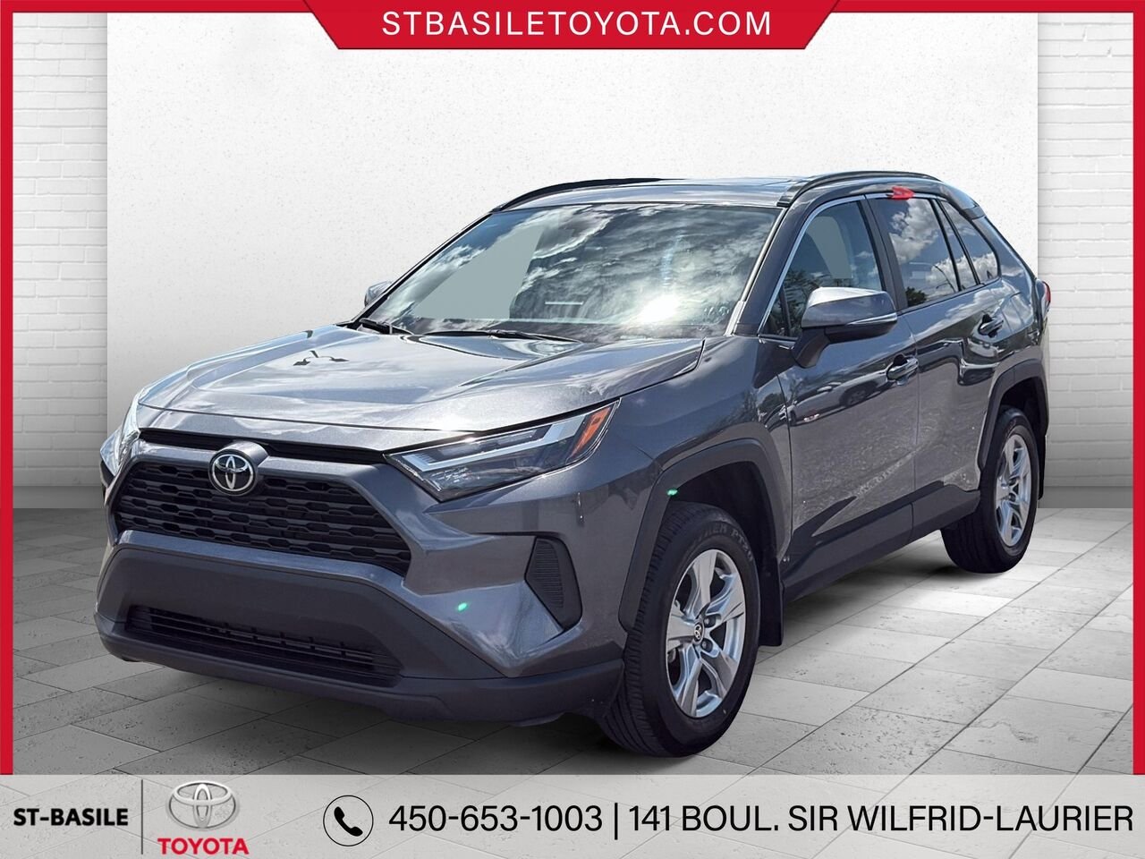 2025 TOYOTA RAV4 Magnetic Grey Metallic Saint-Basile-le-Grand - photo #0