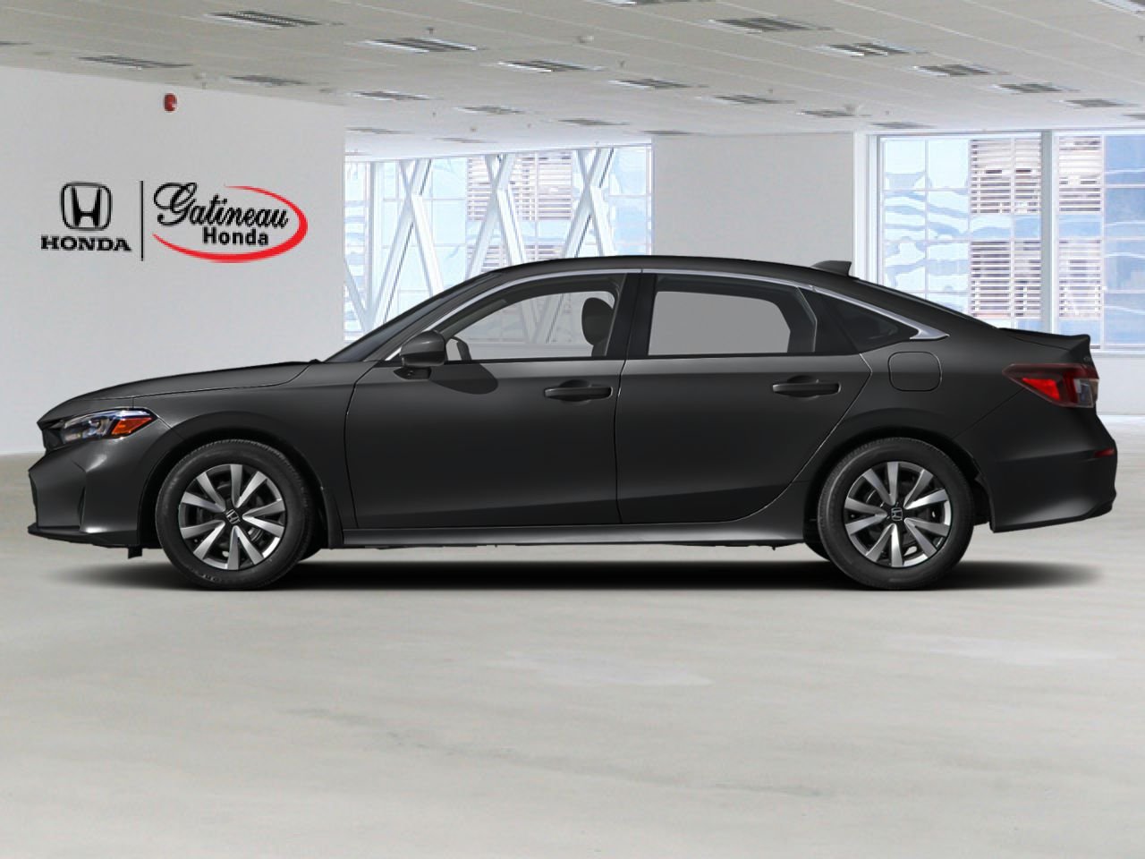 Honda Civic Berline LX CVT 2026 Noir Gatineau - photo #2