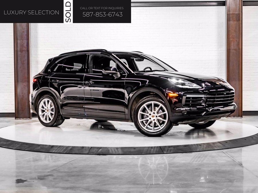 2020 Porsche Cayenne 2020 Black