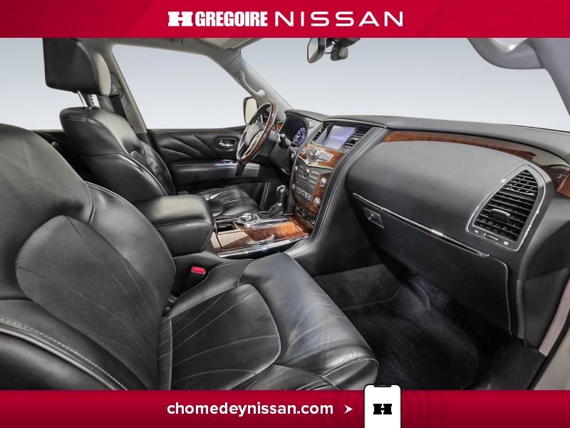 Infiniti QX80 CS6950 | Cuir * Toit * GPS * 7 Places 2017 Blanc Laval - photo #26