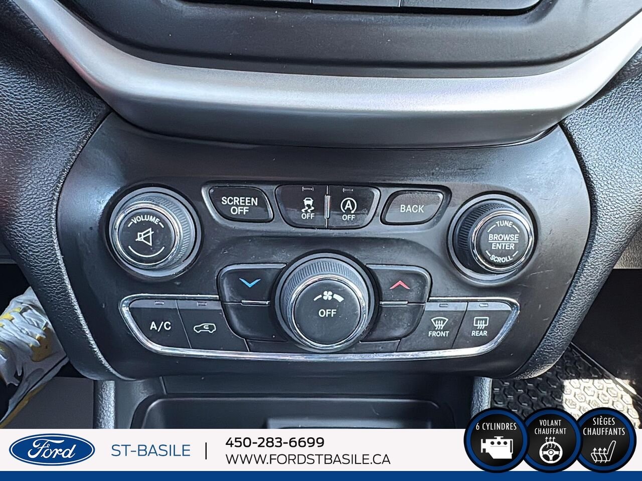 2018 JEEP CHEROKEE Black Saint-Basile-le-Grand - photo #23