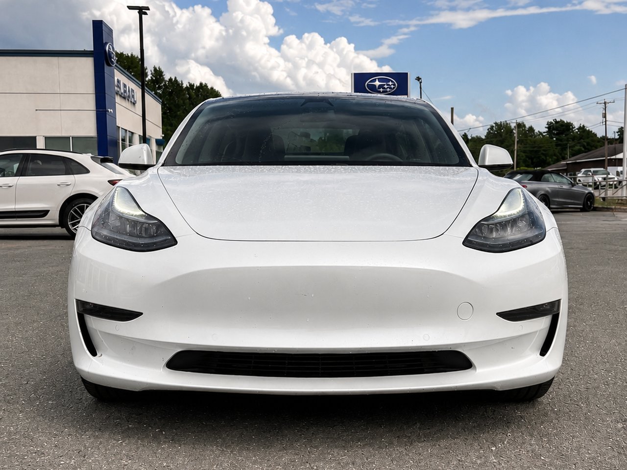 Tesla Model 3 Performance 2021 Blanc Granby - photo #9