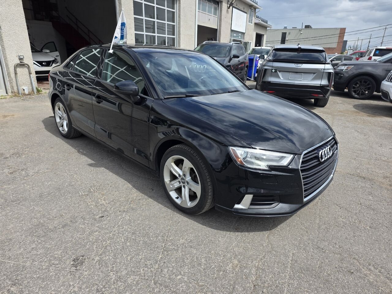 2018 Audi A3 berline Black  - photo #6