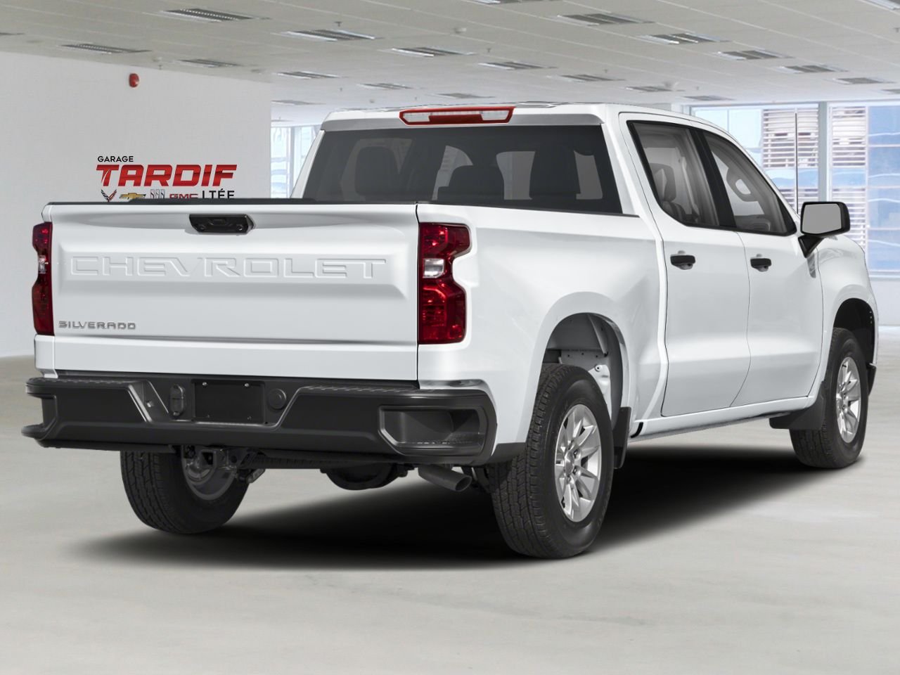 CHEVROLET Silverado 1500 WT cabine multiplace 4RM 157 po 2026 Blanc sommet Amos - photo #2