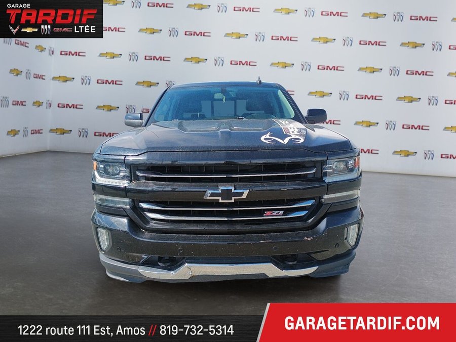 2017 CHEVROLET SILVERADO CABINE MULTIPLACE 4RM 2017 Black