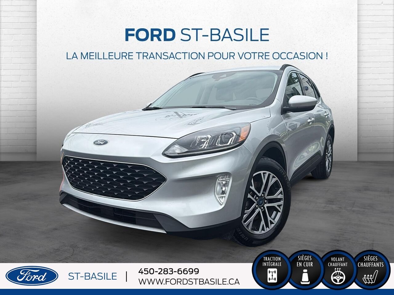 2020 Ford Escape Silver Saint-Basile-le-Grand - photo #0