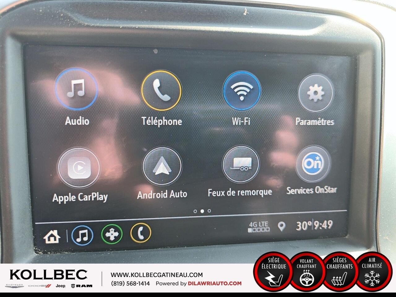CHEVROLET SILVERADO 2500HD LT Z71 CrewCab 4x4 2023 Bleu Ottawa & Gatineau - photo #3
