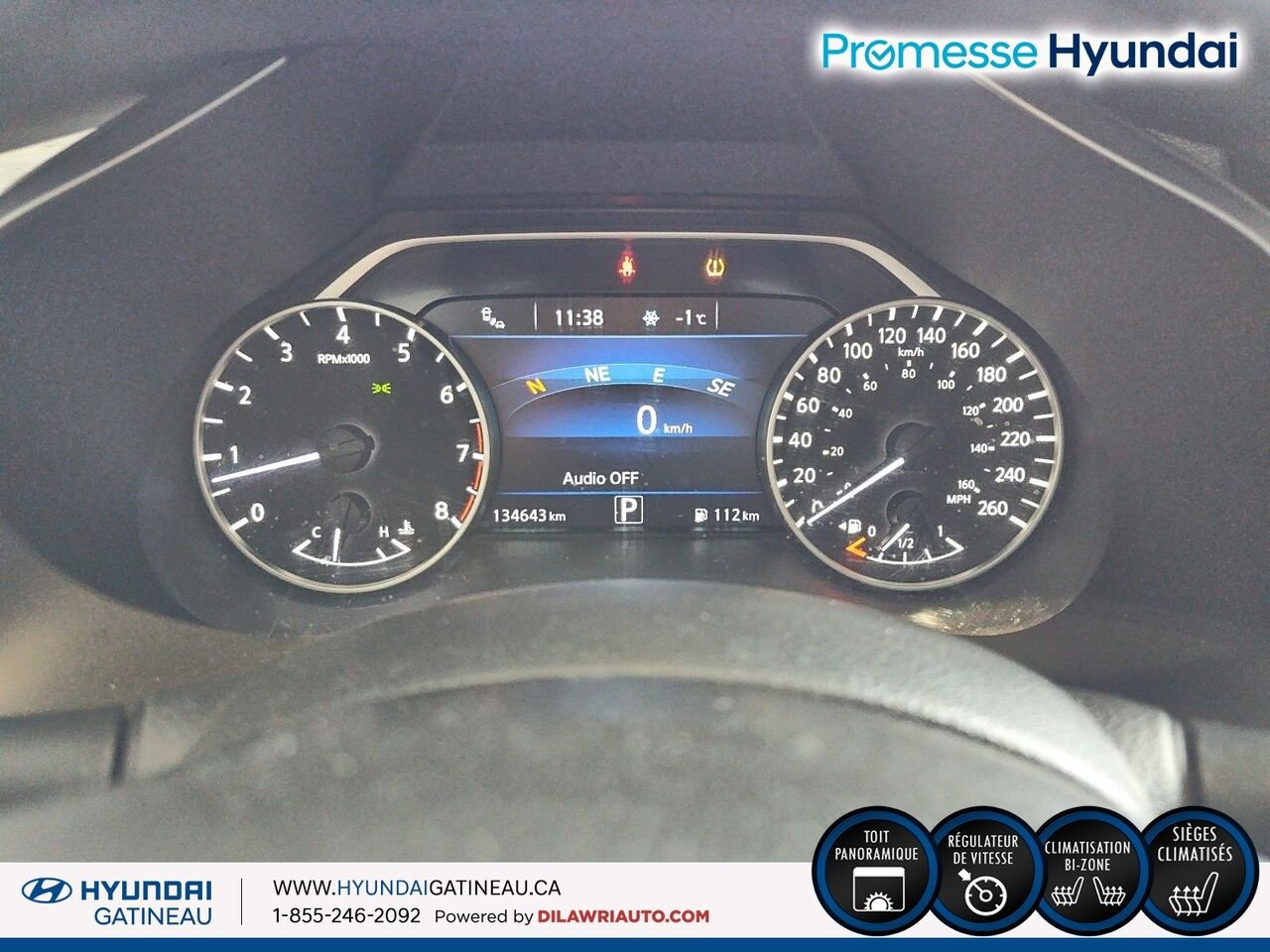 Nissan Murano Traction intégrale 4 portes SL 2016 Ottawa & Gatineau - photo #11