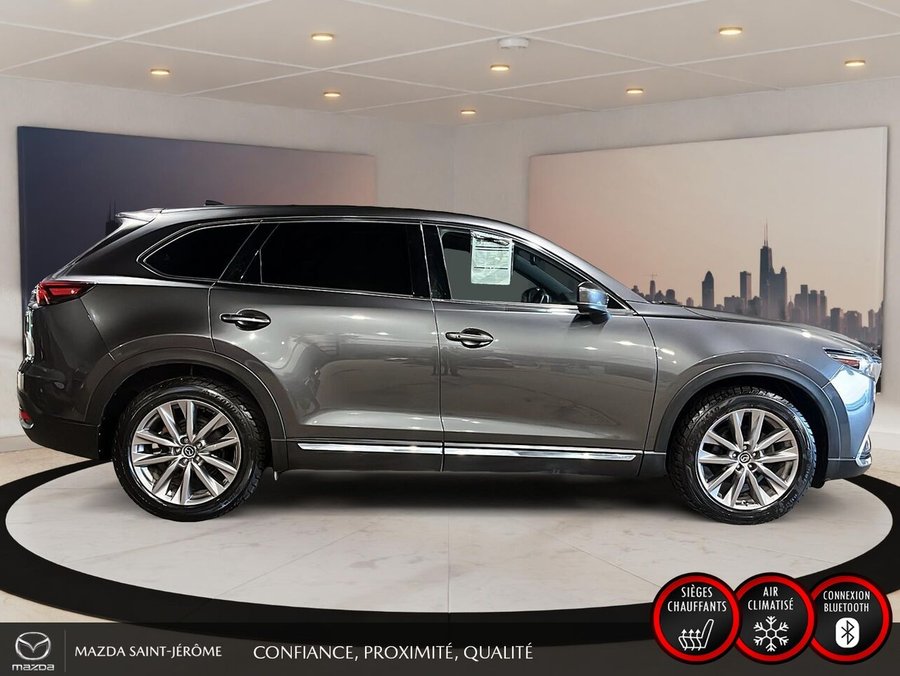 Mazda CX-9 GT | TOIT OUVRANT | CUIR | AWD | 2021 Gris