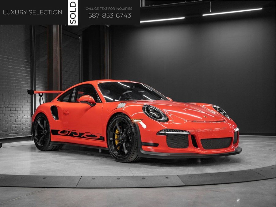 2016 Porsche 911 2016 Orange