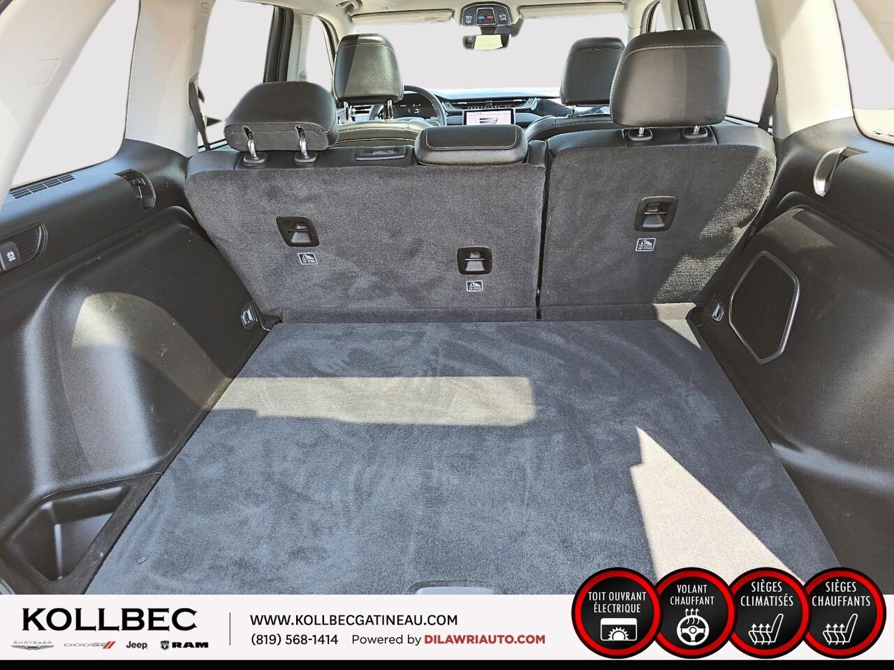 JEEP GRAND CHEROKEE Limited 4x4 2023 Noir Ottawa & Gatineau - photo #21